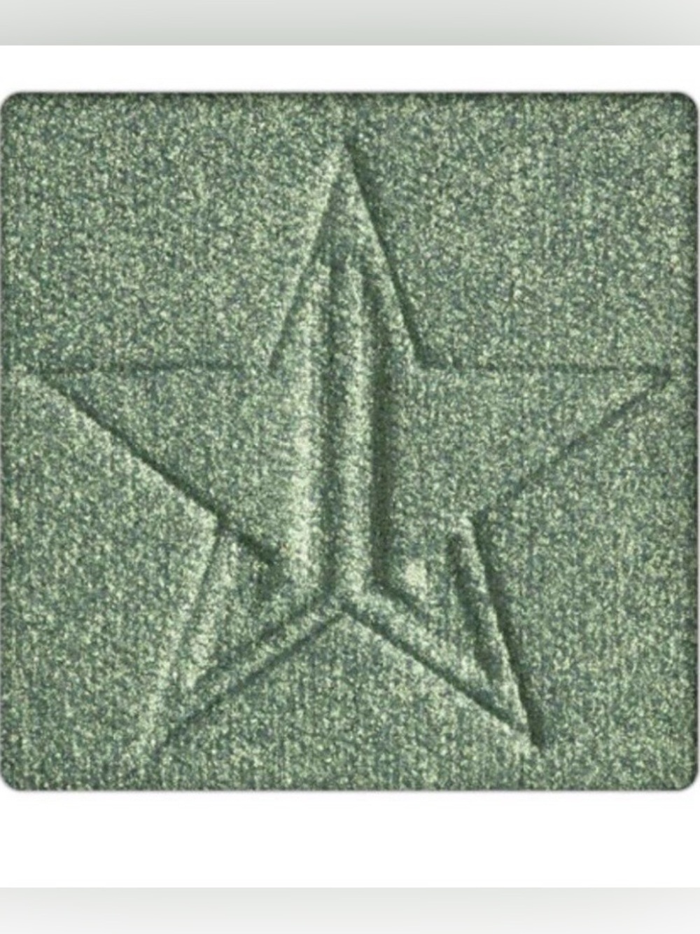 Jeffree Star Eyeshadow, Star Creek, a Shimmery Sage Green NIB